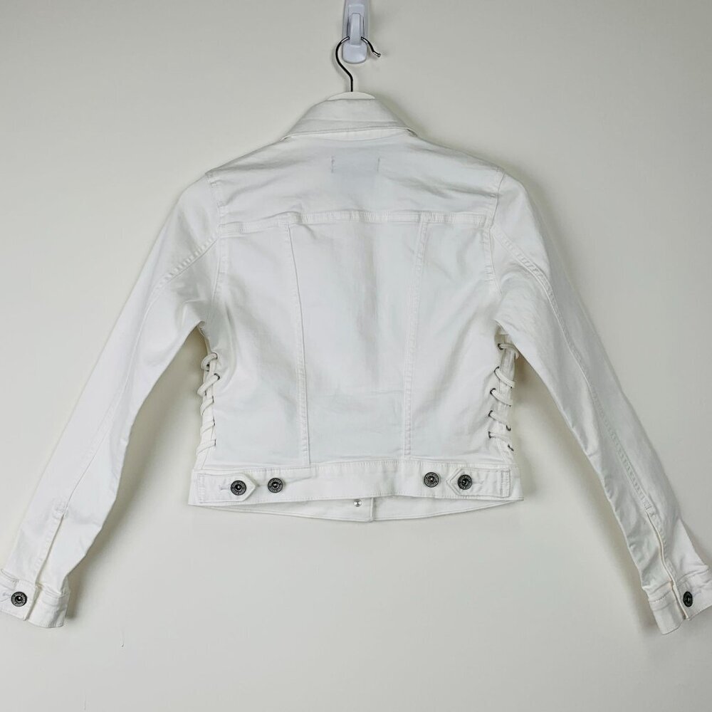NWT DKNY Women's Denim Jacket SIze XXS - Picture 3 of 12